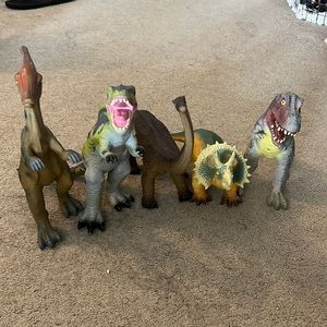 Like new - Lakeshore Learning Materials Giant Soft & Safe Dinosaurs